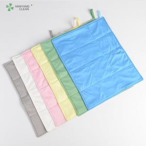 China Reusable Anti Static Wipes , Clean Room Lint Free Microfiber Cloth wholesale