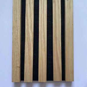 China Wooden Strip Mdf Acoustic Panels Sound Absorbing 21mm For Wall wholesale