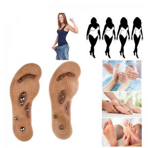 China Pain Relief Magnetic Acupressure Insoles , Magnetic Shoe Pads Eliminate Foot Odors wholesale