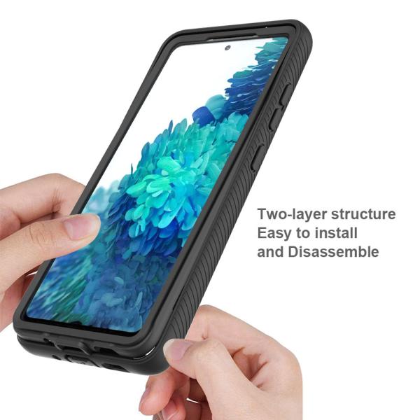 Dual Layer Protective Case , Heavy Duty Smartphone Cases Seamless Fit for Samsung S20 Fe