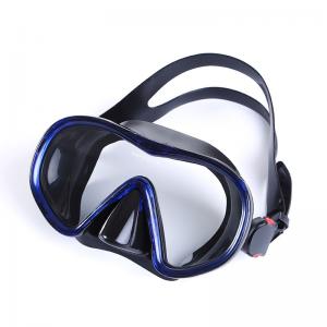 China FCC Silicone Underwater Diving Mask , Multipurpose Scuba Dive Goggles on sale