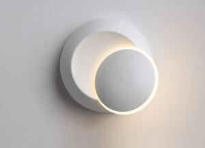 China 360 Degree Rotation Diameter 14cm Modern Wall Light For Living Room wholesale