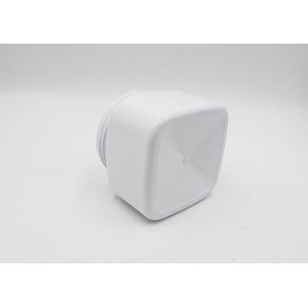 White Color Empty Cream Jars 500g , Travel Cream Jars With Screw Cap