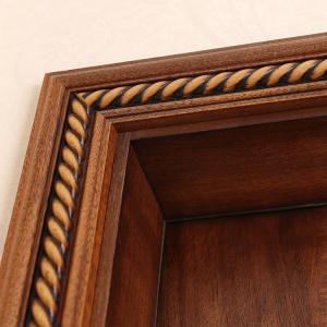China Composite Wood HDF Interior Door 2.1m Height Teak Wood Veneer on sale
