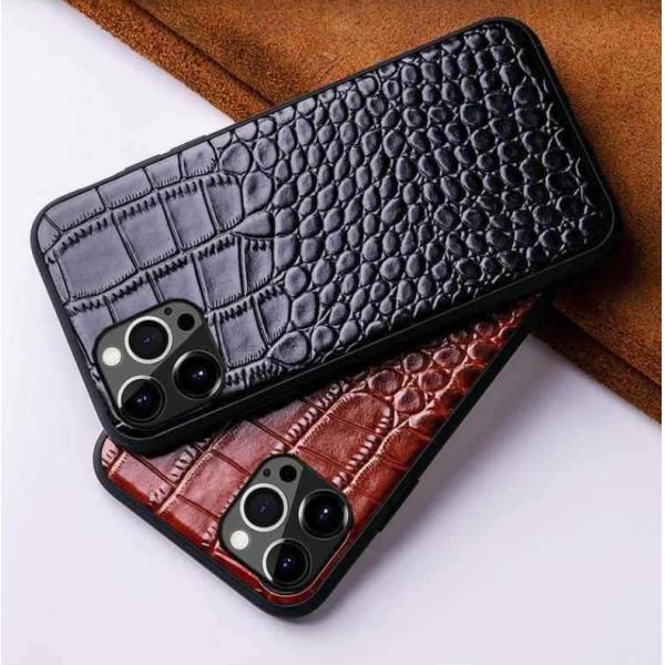 Phone Case Bagua For Apple IPhone 15/14 13 Hands Mobile Phone Case Full Leather Crocodile Upper And Lower Pattern Protective Cover
