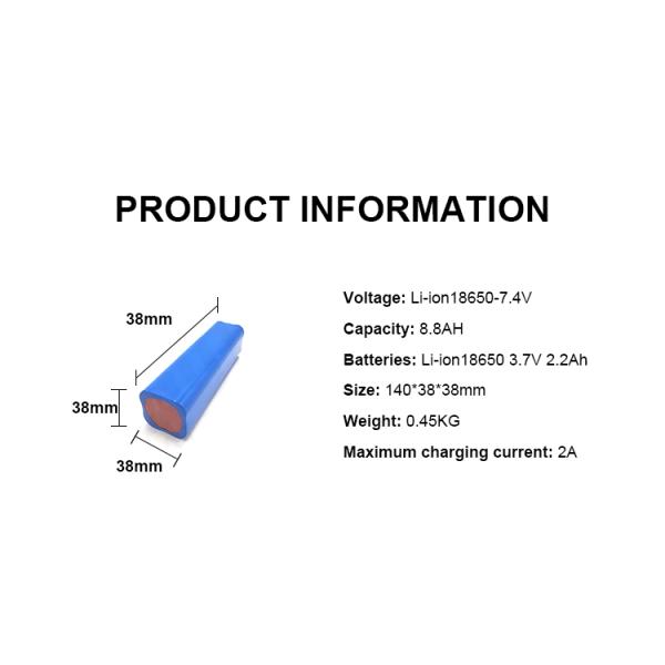 8800mah 7.4v Lithium Ion Battery Pack 4S4P ICR18650 Battery type