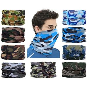 China Blue Sublimation Biking Polyester Multifunctional Bandanas wholesale