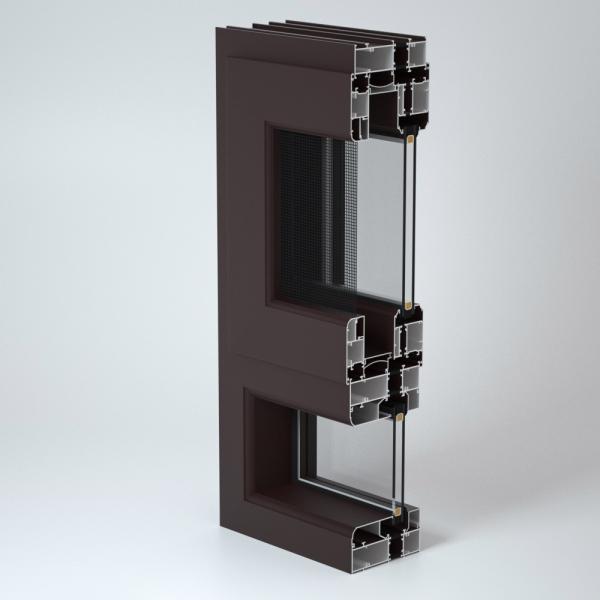 120 Thermal Aluminum Extruded Profile 6000 Series Aging Resistance