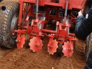 China Ridging 120hp Cassava Planter Machine Chop L14cm Tractor Seed Sowing Machine wholesale