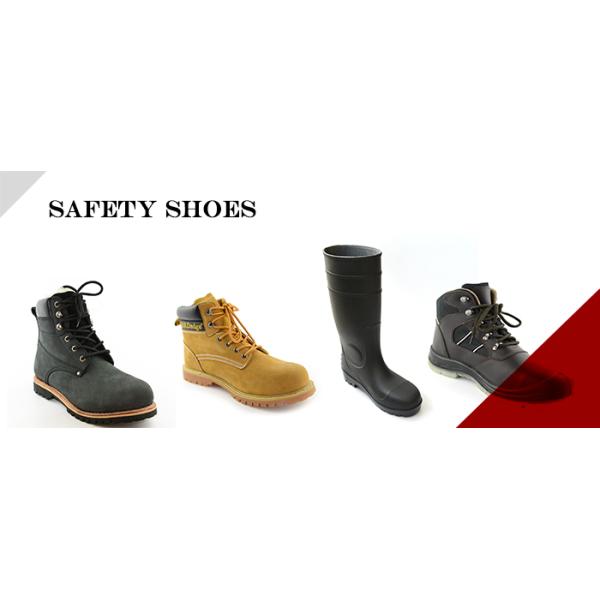 Buffalo Leather Upper Material CE EN20345 Steel Toe Safety Constructive Shoes for Men