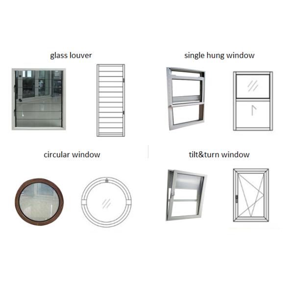 Double Glazing Tempered Glass Door Aluminium Frame , Restaurant Swing Doors Commercial