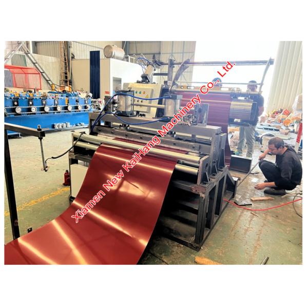 Uncoiling Automatic Steel Roll Recoiling Line Sheet Coil Slitting Machine