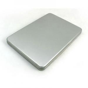 China CD/DVD tin case with 2pcs insert wholesale