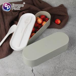 China Plastic fruit boxes food containers carry knives and forks wholesale