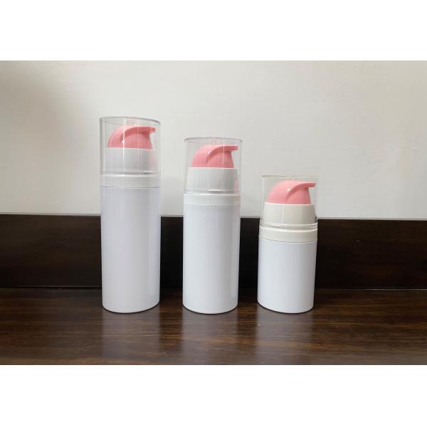 110mm Height Empty Plastic Cosmetic Bottles ABS Airless Cream Jar