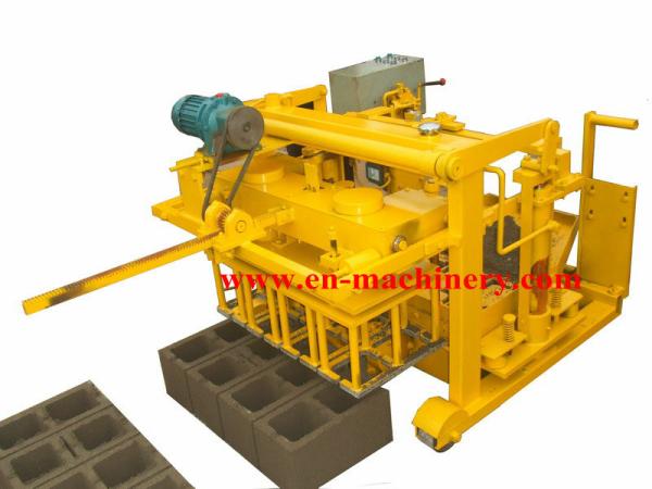 Moving Block Making Machine Manual Concrete Block Moulding Machine 40-3 From