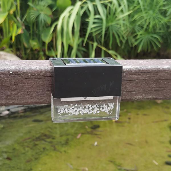 Outdoor 1.2V Light Control LED Solar Wall Lamp , Solar Fence Lights Solar Step Lamp IP55 3500K