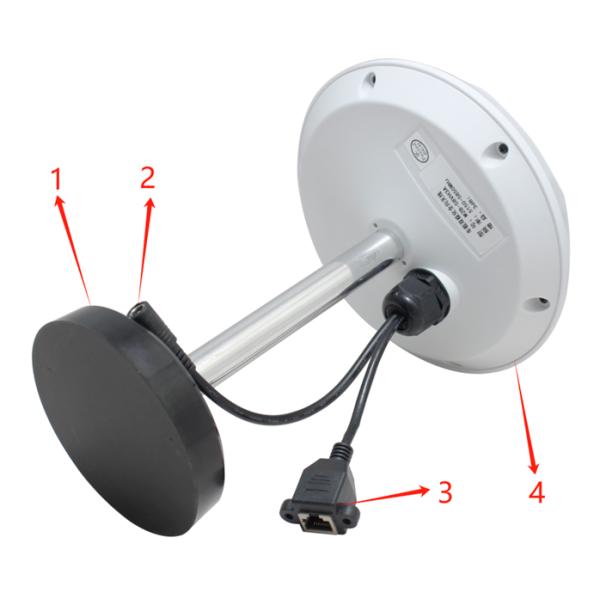 Train Vehicle Mounted IP MESH Radio 5.2-5.8GHz 1W Antenna Integrated