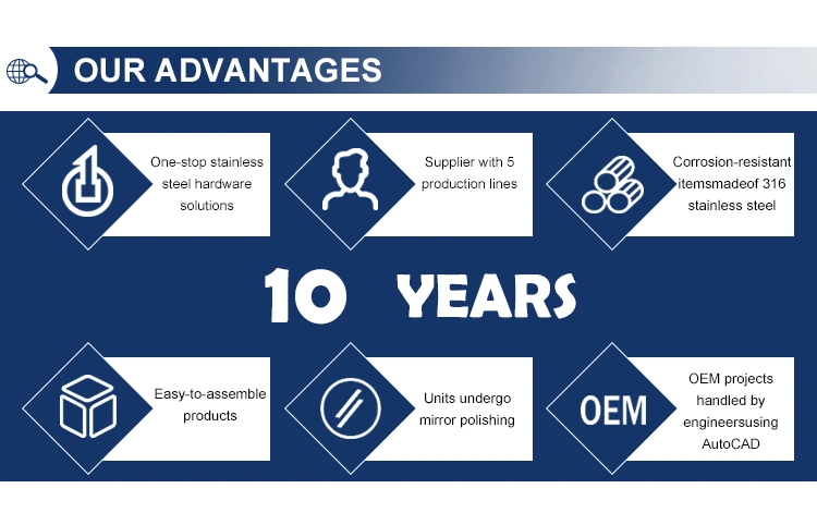 Stainless Steel Lifting Safety Captive Pin Long D Shackle Ss European Type Long Dee Shackle
