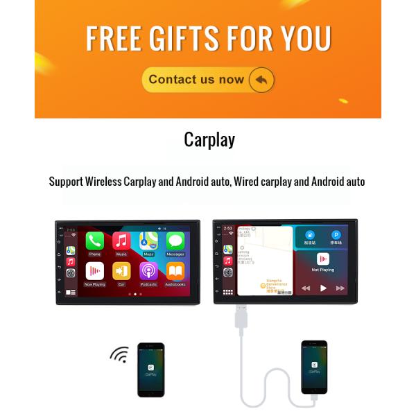 7 Inch Car Mp3 Player Multimedia TN Touch Screen Gps Car Radio