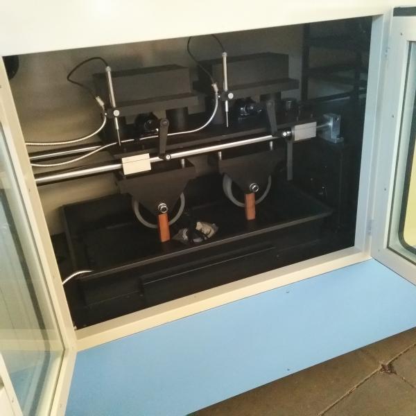 Full Automatic Tracing Rut Test Machine , High Temp Asphalt Mixture Rolling Off Tester