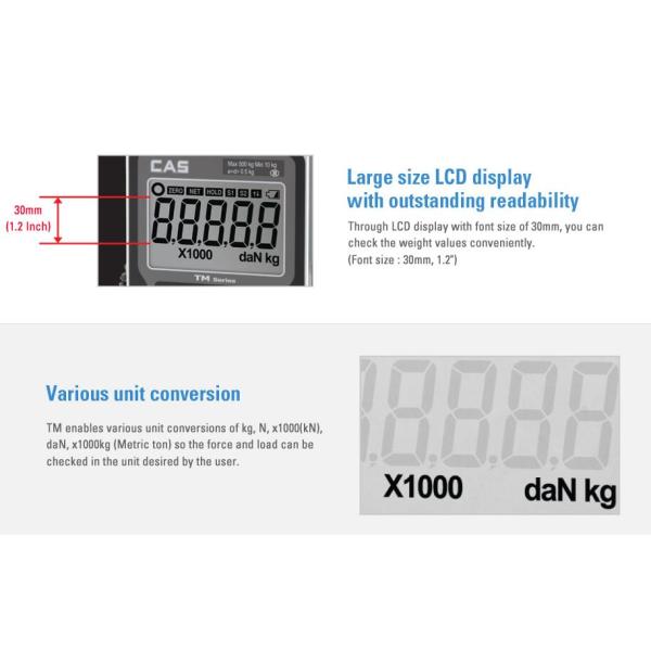 Dustproof IP65 Digital Hanging Weighing Scale