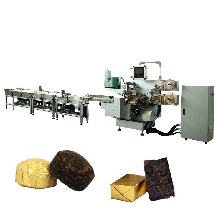 China Customized Automatic Tea Block Paper Packaging Machine with Design wholesale