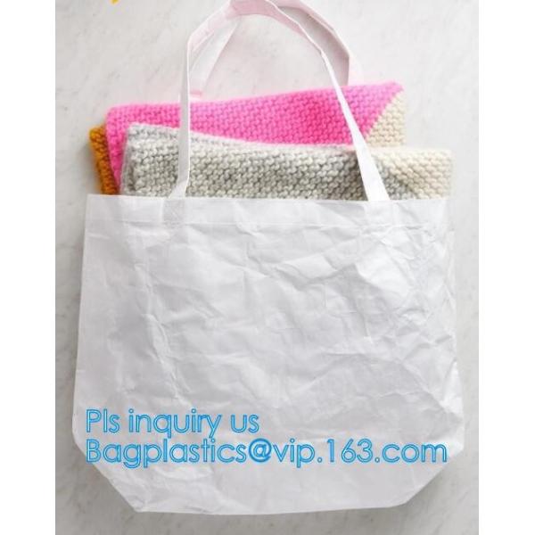 Dupont Tyvek PU coated shopping bag PU coated Tyvek bag PU coated tyvek eco bag,Tote Bag Cotton With Logo Printing Tyvek