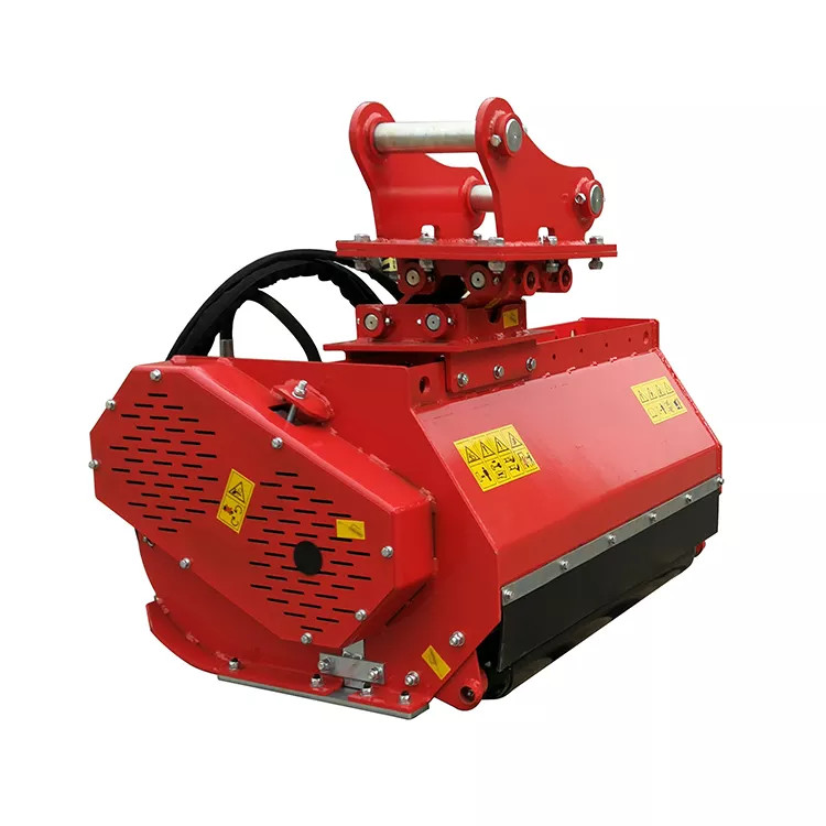 China Orange/Black Excavator Flail Mower Q355B Mechanical Power Source CE Certified wholesale