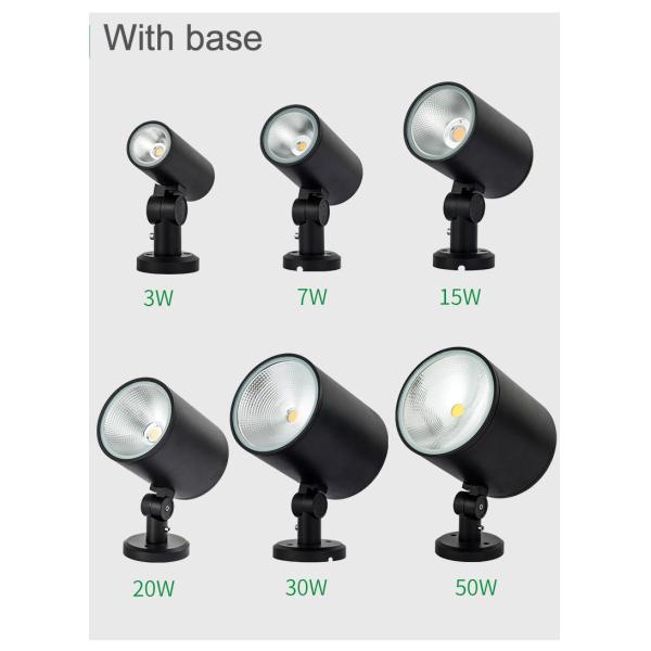 IP65 Outdoor adjustable garden lights &exterior IP65 spike spot light/ LED lawn light with spike for park
