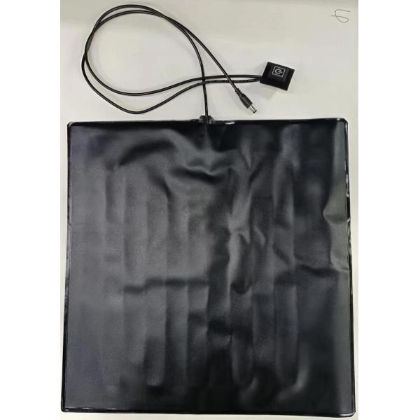 35x35cm Custom Heating Pads 12V With DC Plug For Hot Food Delivery Bag
