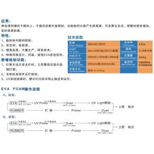 W400mm Conveyor Mesh Width Uv Floor Curing Machine 3m/Min