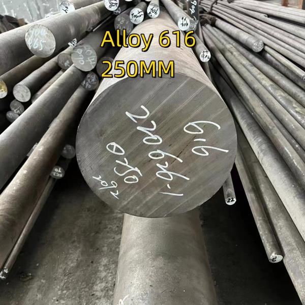 ASTM A565 616 Martensitic Alloy Round Bar OD 250mm Turbine Blade Stainless Steel Bar