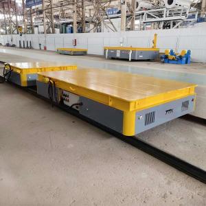 China 15 Ton Rail Transporter Mould Heavy Duty Transfer Cart Low Voltage wholesale