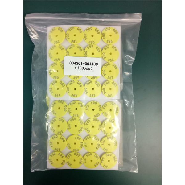 Self Piercing One Piece RFID Animal Ear Tag Waterproof For Pig Guilt Hog Piglet