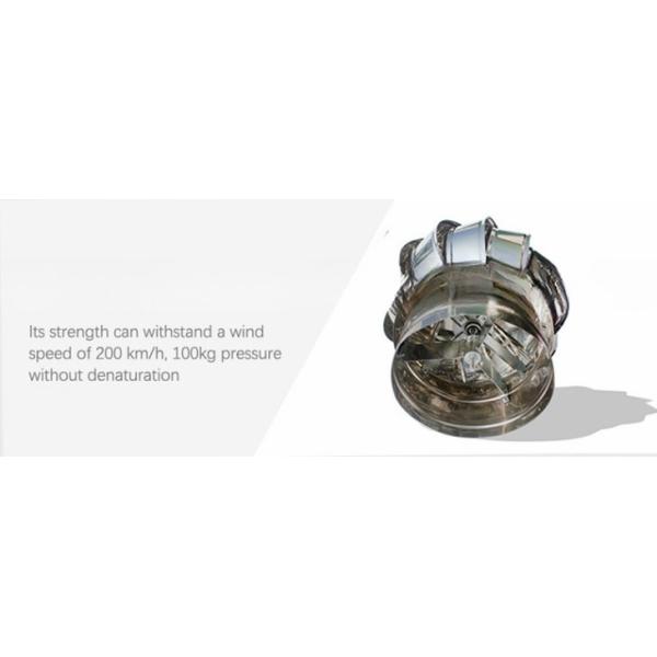 Roof Exhaust Ventilation Fan 10 Days Production Time Corrosion Resistance and Lowest