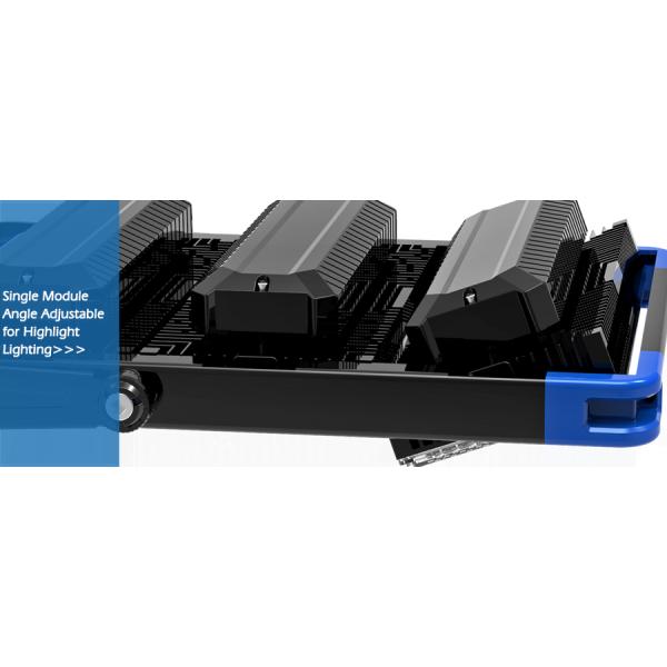 1500W High Power LED Football Floodlights Black Color With SMD5050 LEDs Stadium Lights