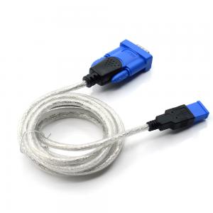China High Quality Z-TEK USB1.1 To RS232 Convert Connector on sale