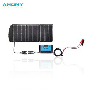 Marine 120w Folding Solar Panel Kit Blanket Type Charger For Solar Generator