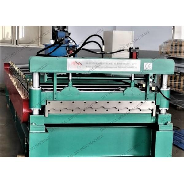 10kw Trapezoidal Roll Forming Machine 1250mm Tin Sheet Making Machine