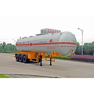 China Transportation Fuel Petroleum / Gas Tank Truck Capacity 58300L / Semi Trailer wholesale