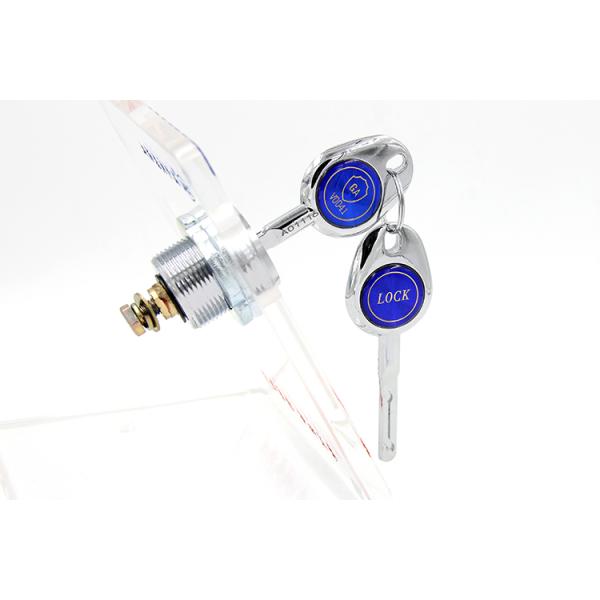 Pin Tumbler Padlockable Cam Lock , Cabinet Locking Devices Reliable