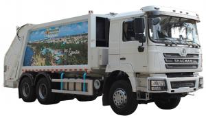 China F3000 Compression Garbage Truck 6x4 Waste Management Garbage Truck 336hp on sale