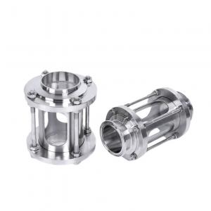 China Durable 304 316L Sanitary Stainless Steel Clamp/Weld Tubular Sight Glass for Beer Tank wholesale