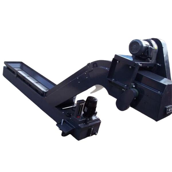 Stainless Steel Scrap Material Hinged Belt Chip Conveyor For Food Processing