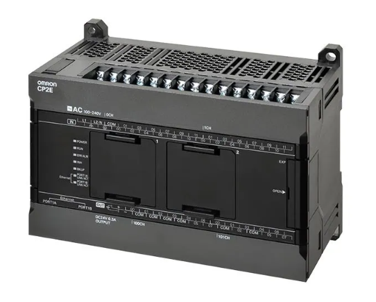 PLC CP2E Series CP2E-N40DT1-D Omron Compact PLC Network Type Power Supply 24 VDC