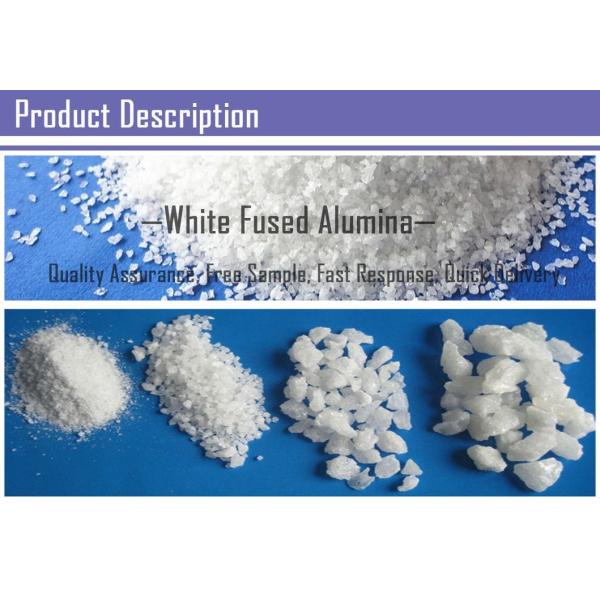 White Fused Alumina Corundum Sand for Blasting Abrasive Material Synthetic White Aluminum Oxide Powder White Corundum Powder