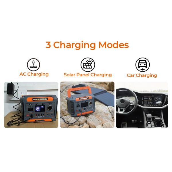 MPPT Controller Mobile Solar Power Generator Pure 300W 270Wh For Outdoor Emergency