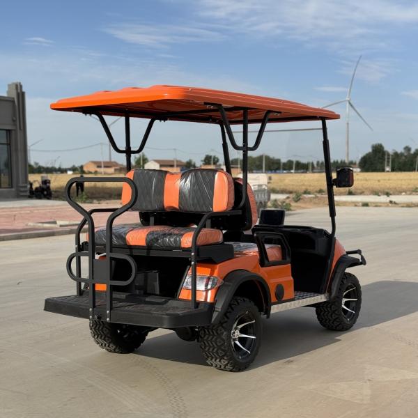 Luxury Electric Utility Hunting 72V Lithium Off Road Golf Cart 4 Seater Scooter Street Legal For Sale