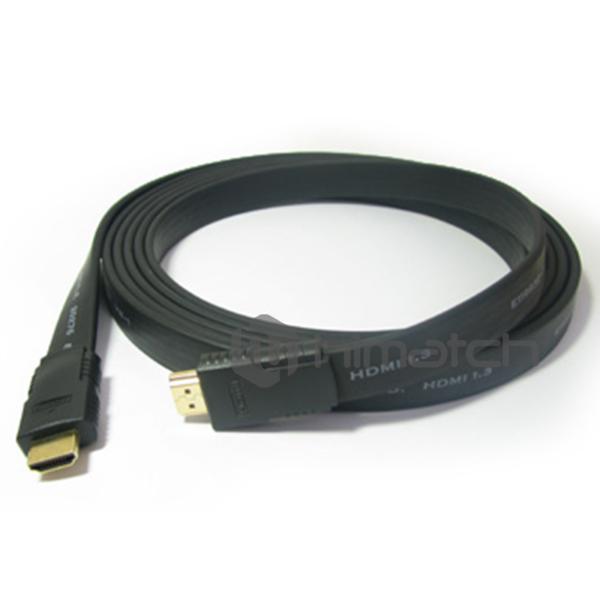 Flat Industrial HDMI Cable / 15m Hdmi Cable 4K 60Hz CL3 Rated UL Certified